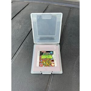 Teenage Mutant Ninja Turtles Fall of the Foot Clan Game Boy 1990 w/case